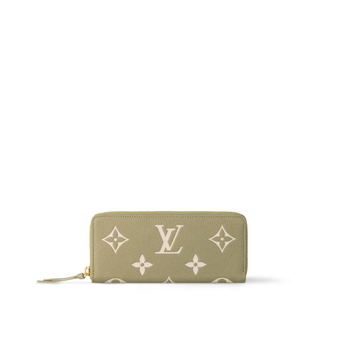 louis vuitton monogram empreinte clemence wallet